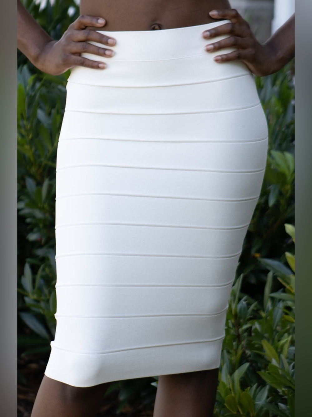 BCBGeneration White Pencil Skirt